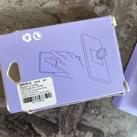 Claire's Rainbow K Shaped Phone Grip Holder With Goldtone Ring - Picture 4 of 6